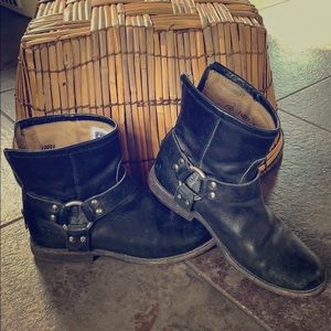 Frye motorcycle booties